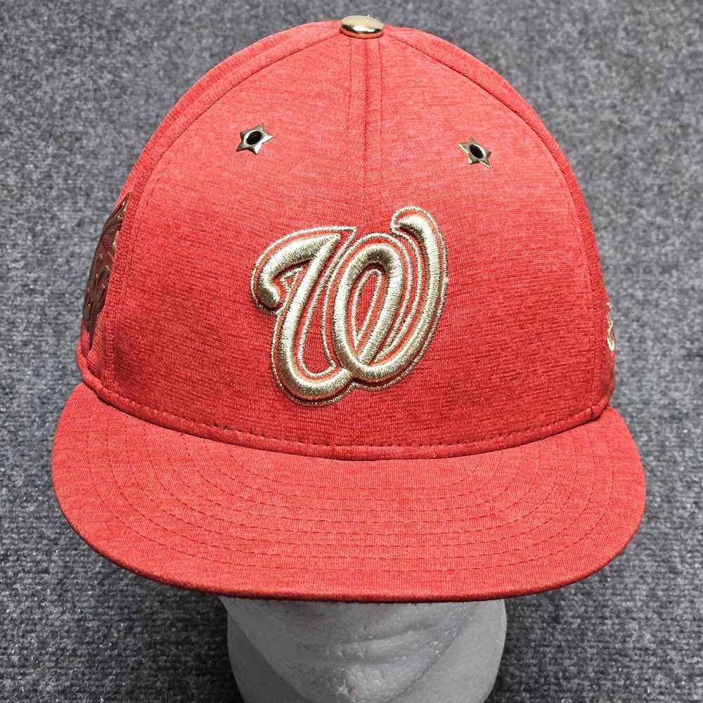 Washington Nationals Hat New Era 2018 All Star Game Fitted 7 1/2 Red 59FIFTY MLB